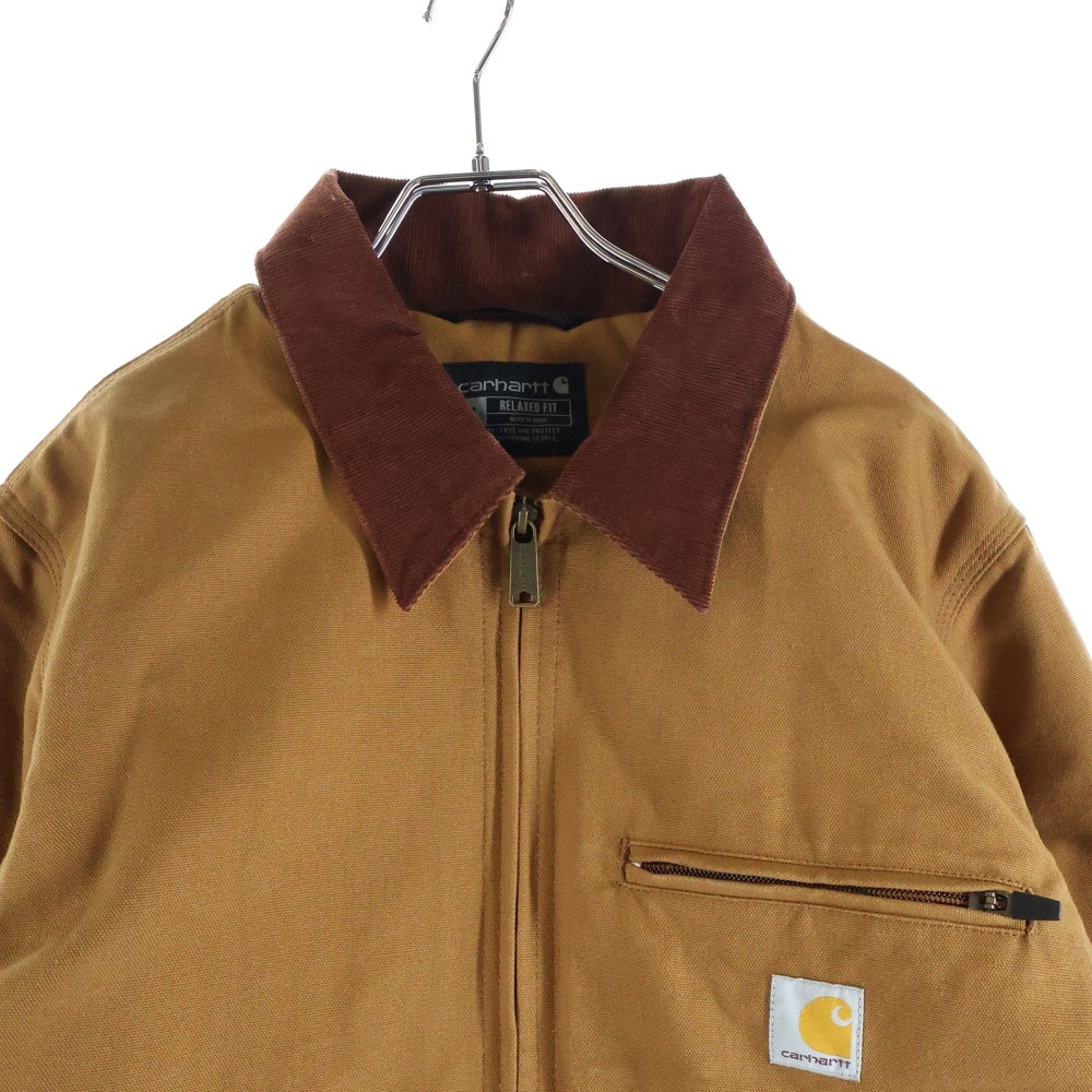 CARHARTT(カーハート) DETOROIT JACKET デトロイトジャケット ワークジャケット ブラウン OJ3828-M