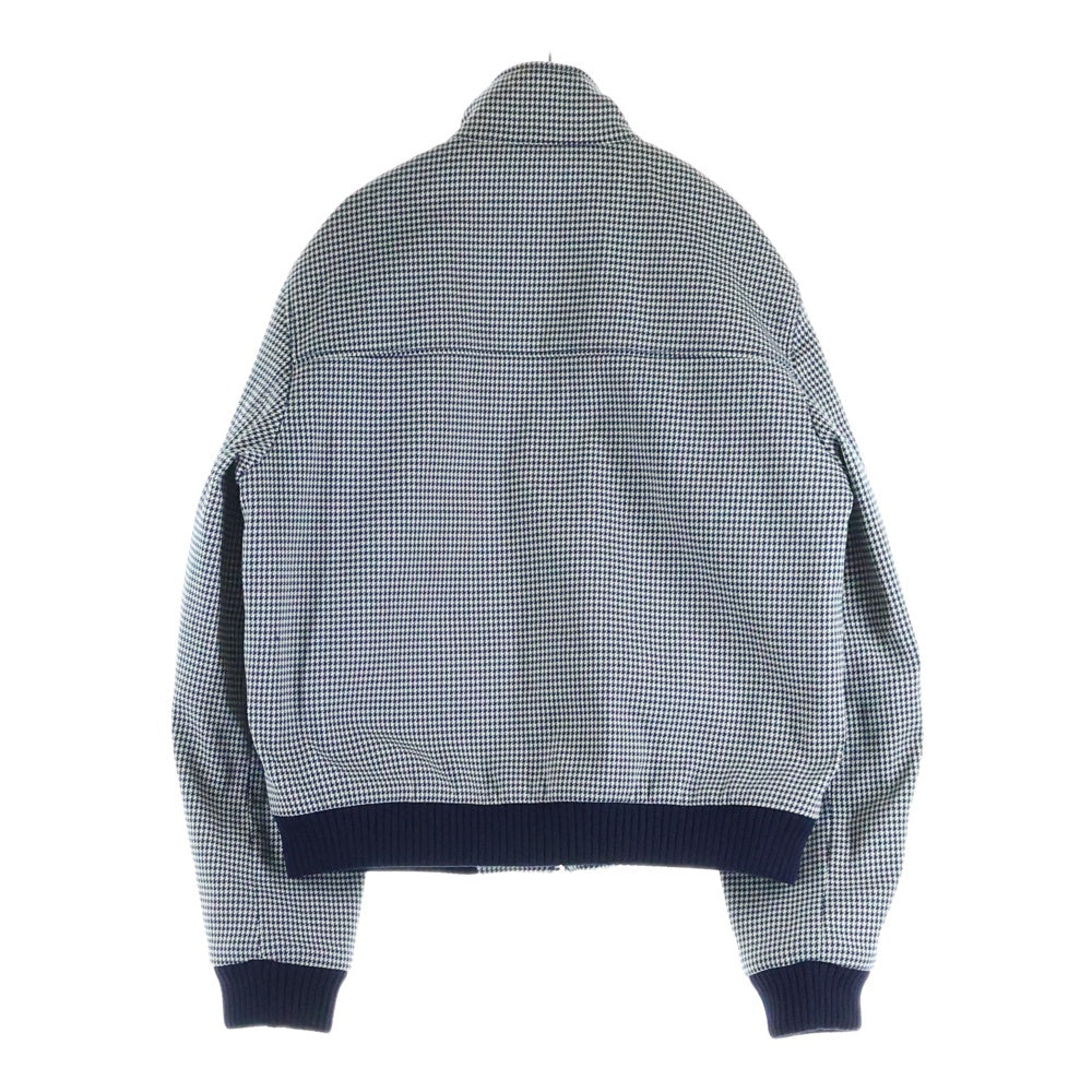 PRADA(プラダ) 18AW ハリントンジャケット ブルゾン ブラック/ホワイト SGH055 R182