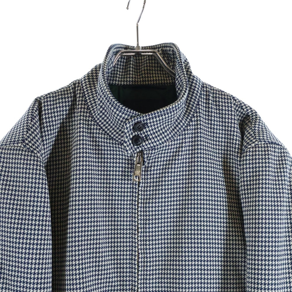 PRADA(プラダ) 18AW ハリントンジャケット ブルゾン ブラック/ホワイト SGH055 R182