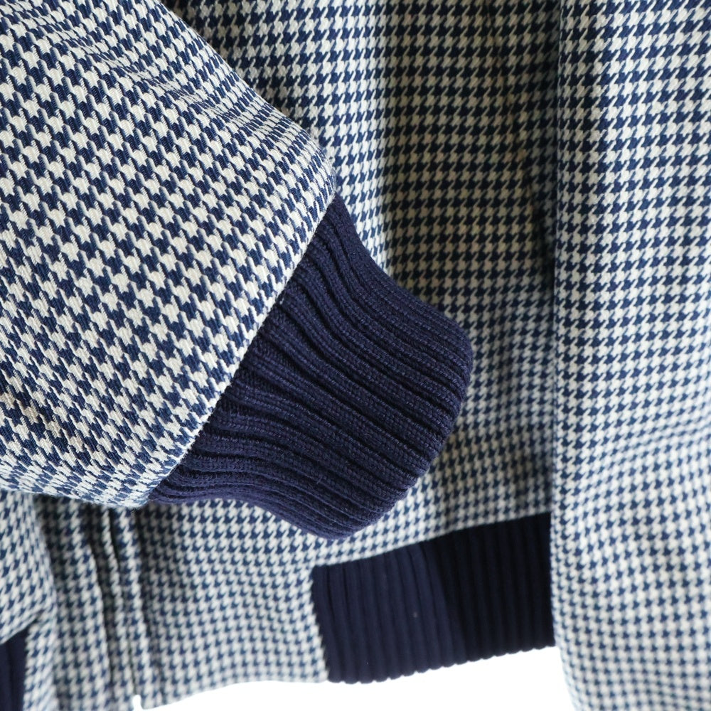 PRADA(プラダ) 18AW ハリントンジャケット ブルゾン ブラック/ホワイト SGH055 R182