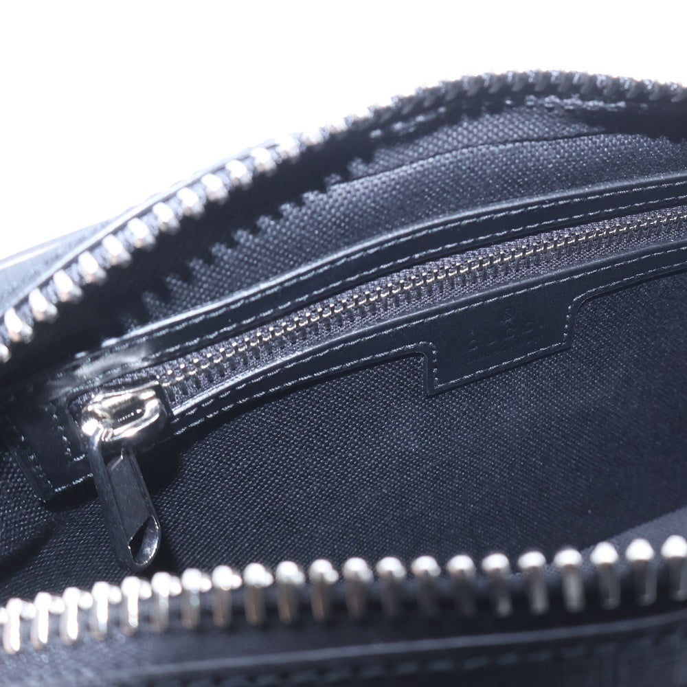 GUCCI(グッチ) GGスプリーム ボディバッグ ウエストバッグ ブラック 474293