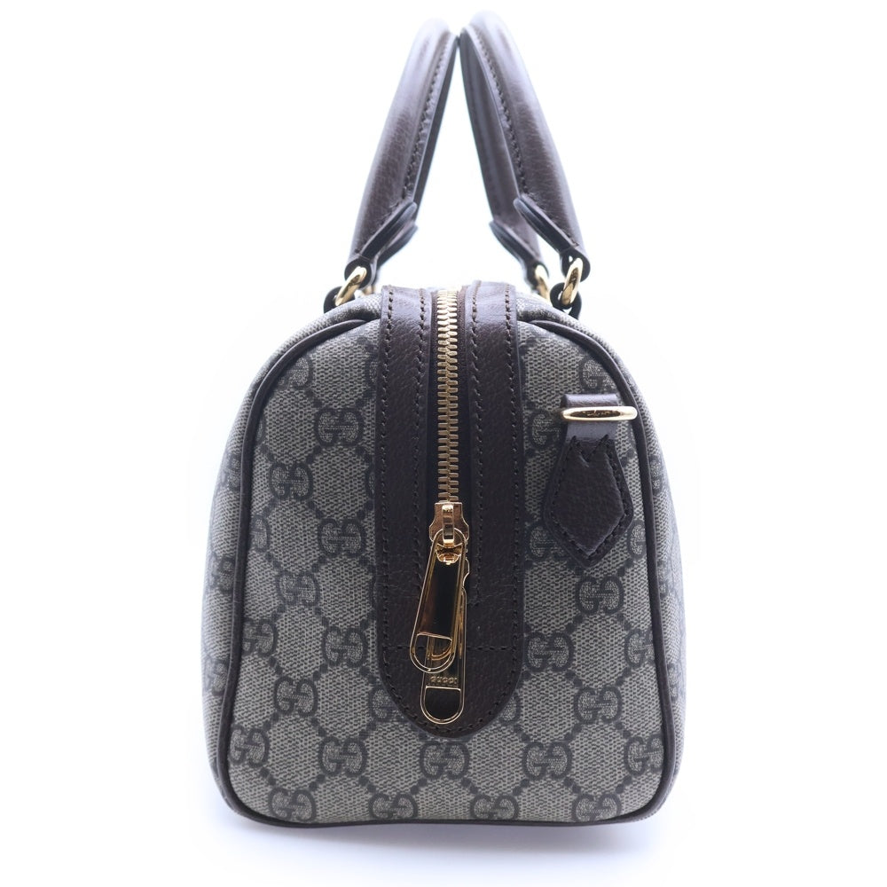 GUCCI(グッチ) GGキャンバス オフィディア スモール 2WAY ハンドバッグ ボストンバッグ ブラウン 772061 レディース