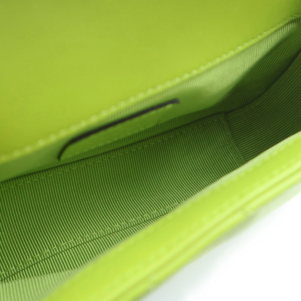 GUCCI(グッチ) GGマーモント キルティング レザーショルダーバッグ イエロー 841290 レディース