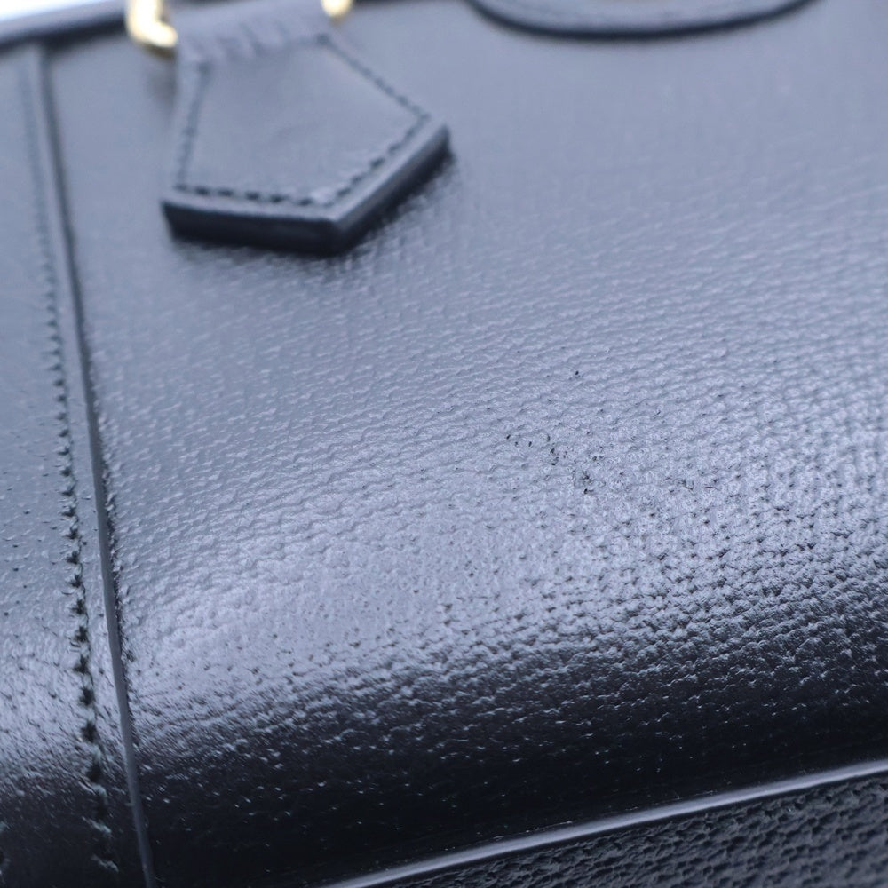 GUCCI(グッチ) ダイアナ ミニ レザー2WAYハンドバッグ ブラック 702732 レディース