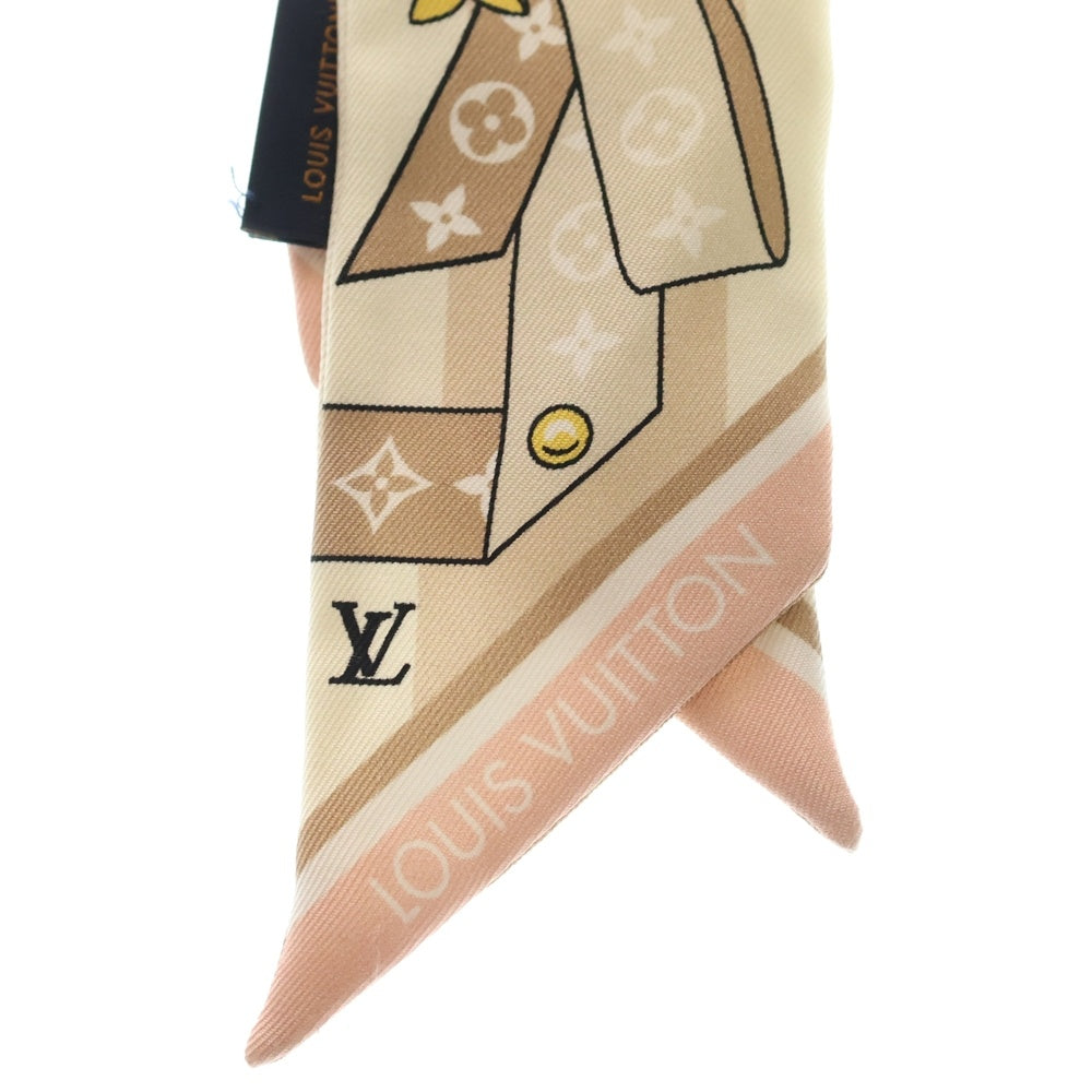 LOUIS VUITTON(ルイヴィトン) バンドーBB シルク スカーフ ベージュ レディース