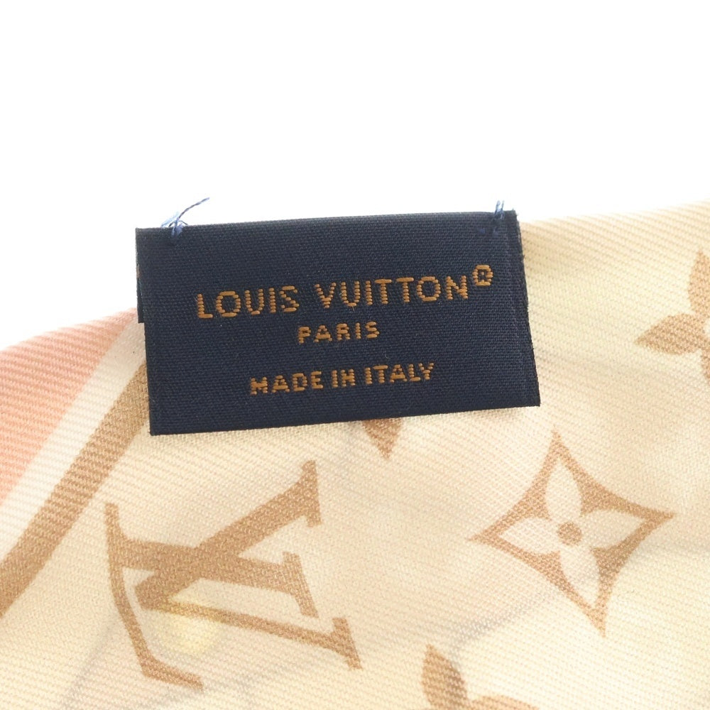LOUIS VUITTON(ルイヴィトン) バンドーBB シルク スカーフ ベージュ レディース