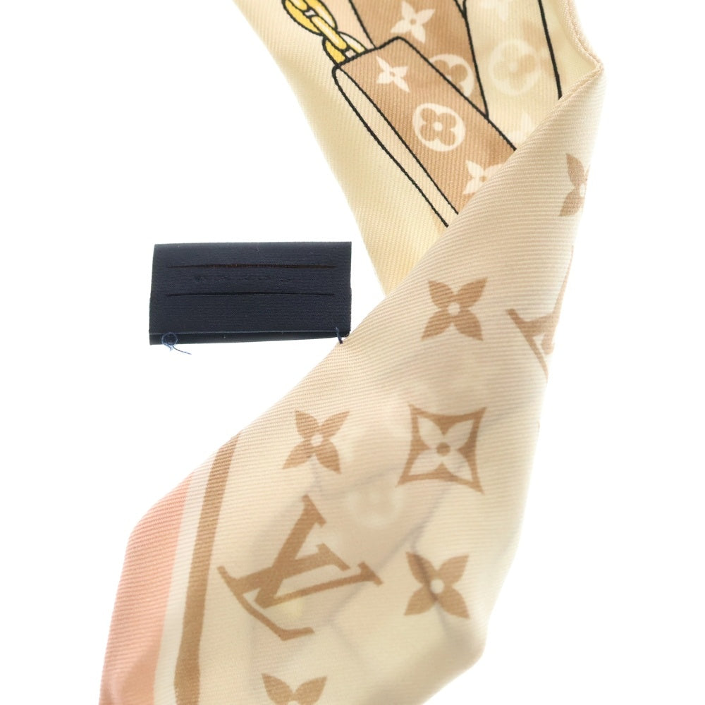 LOUIS VUITTON(ルイヴィトン) バンドーBB シルク スカーフ ベージュ レディース