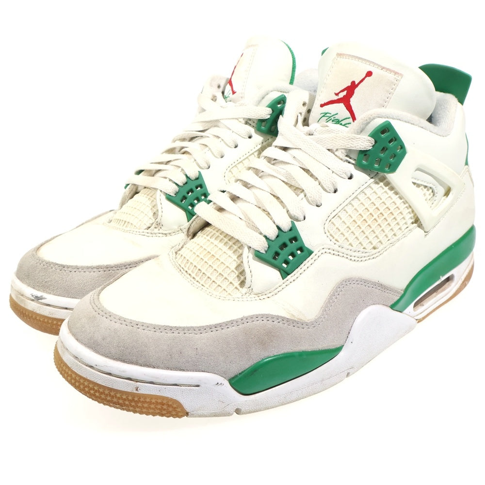 NIKE(ナイキ) AIR JORDAN 4 RETRO SP Pine Green DR5415-103 エアジョーダン 4 レトロ SP パイングリーン ハイカットスニーカー ホワイト/グリーン US11/29.0cm