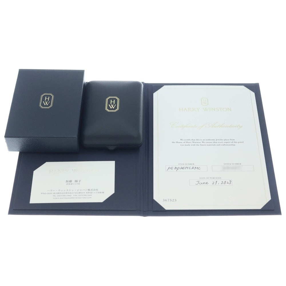 HARRY WINSTON(ハリーウィンストン) ミニクロスダイヤ ペンダント PEDPREMCRMC シルバー レディース