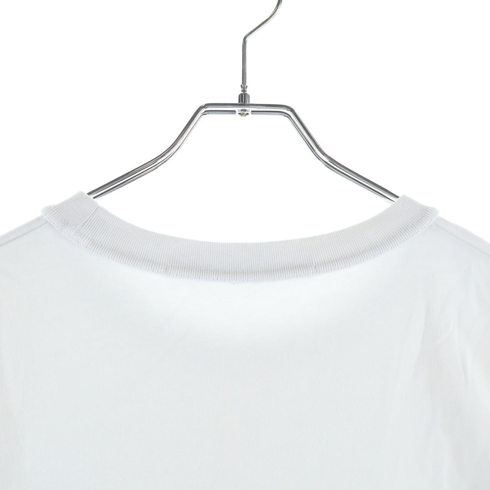 ALEXANDER WANG(アレキサンダーワン) Graphic round neck T-shirt UCC2221511 グラフィックプリント半袖Tシャツ ホワイト