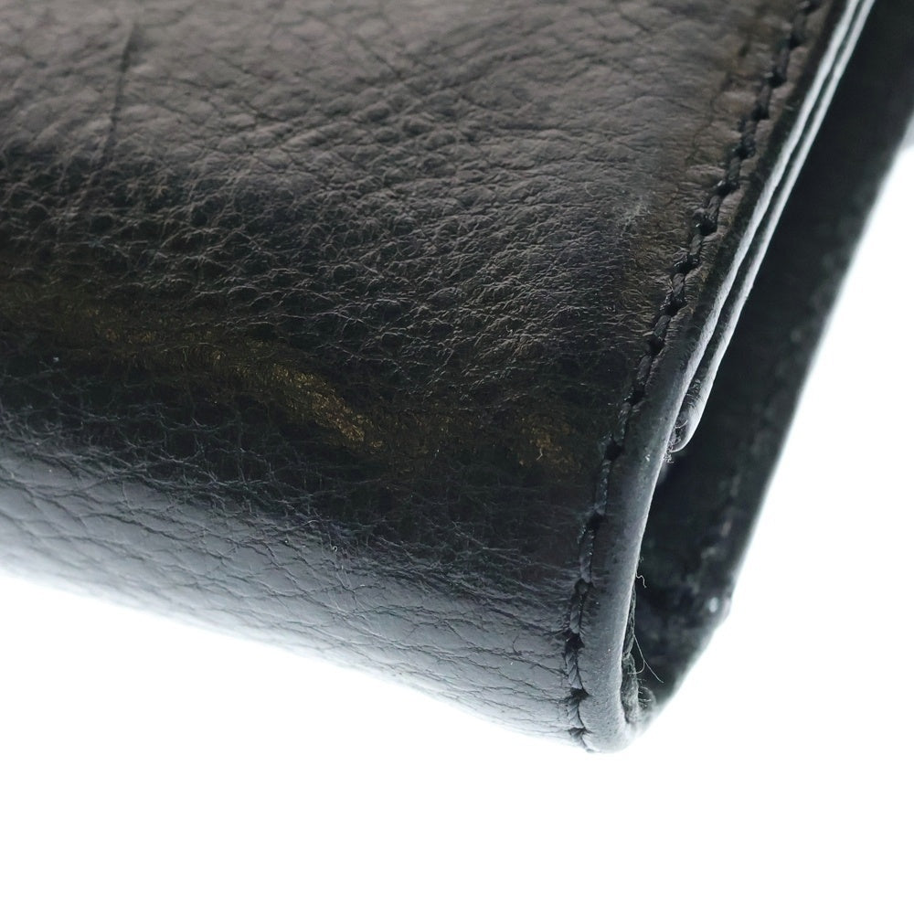 CHROME HEARTS(クロムハーツ) WAVE ウェーブ レザーウォレット 財布 ブラック BCA375