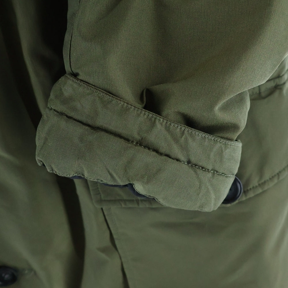 WOOLRICH(ウールリッチ) ナイロン フーデッドダウンジャケット カーキ WOCPS22805D