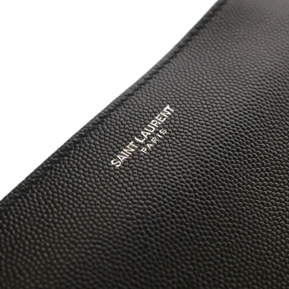 SAINT LAURENT PARIS(サンローランパリ) ラウンドファスナー 長財布 レザー ブラック 534290