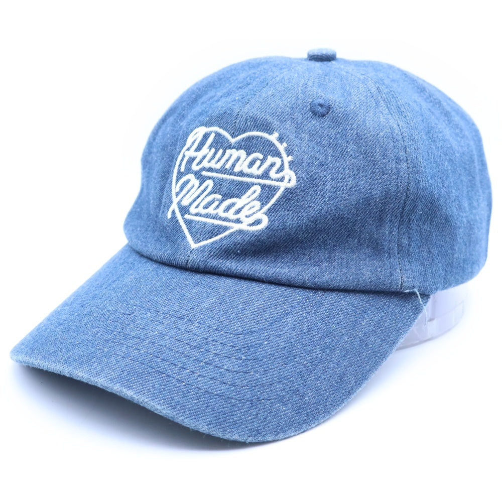 HUMAN MADE(ヒューマンメイド) フロントロゴ デニムキャップ 帽子 インディゴ