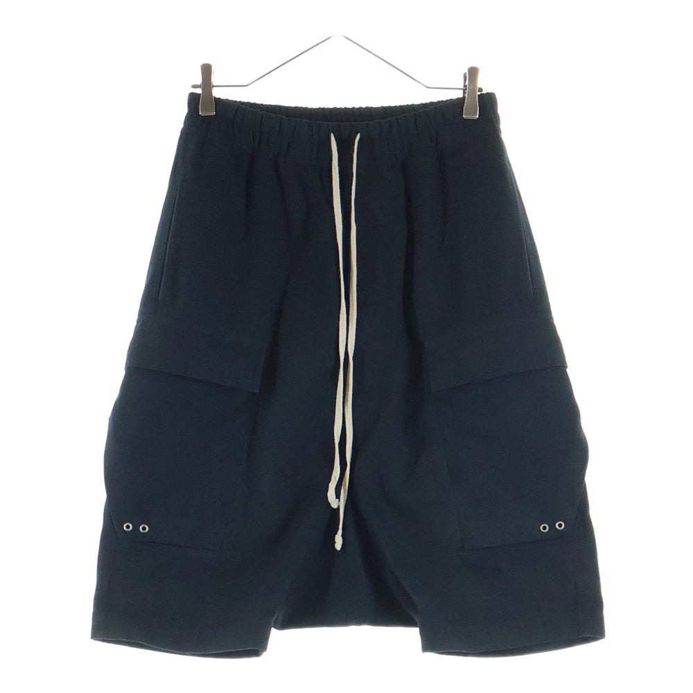 Rick Owens(リックオウエンス) 21AW CARGO PODS カーゴポッズ サルエルショートパンツ ブラック RU02A5389-CVR