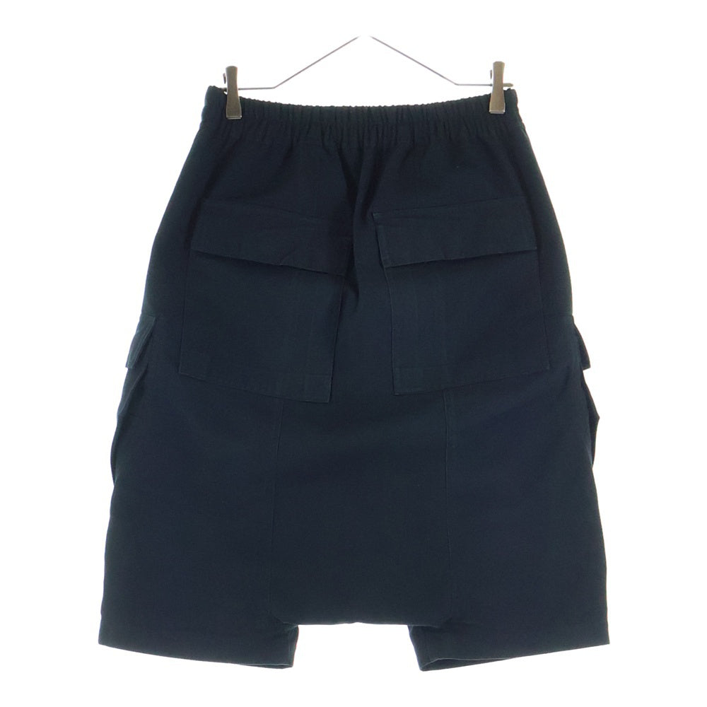 Rick Owens(リックオウエンス) 21AW CARGO PODS カーゴポッズ サルエルショートパンツ ブラック RU02A5389-CVR