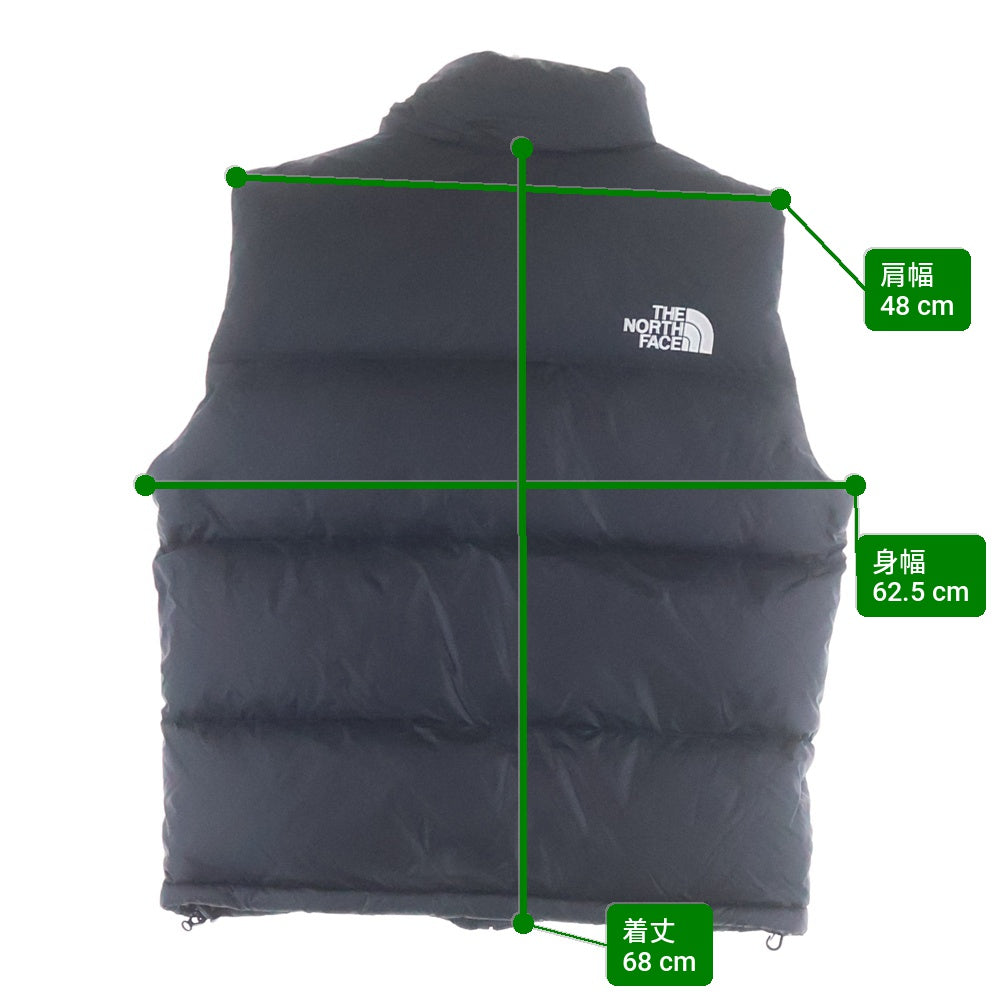 THE NORTH FACE(ザノースフェイス) Nuptse Vest ヌプシベスト ダウンベスト ブラック ND92557