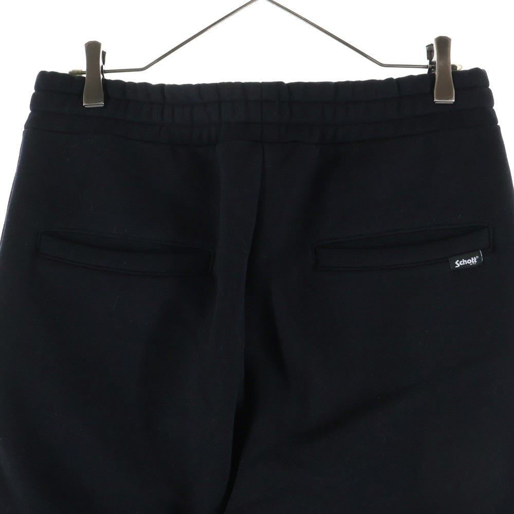 SCHOTT(ショット) B.S.SWEAT PANTS ブラックシープ スウェットパンツ ブラック 782ー5210016