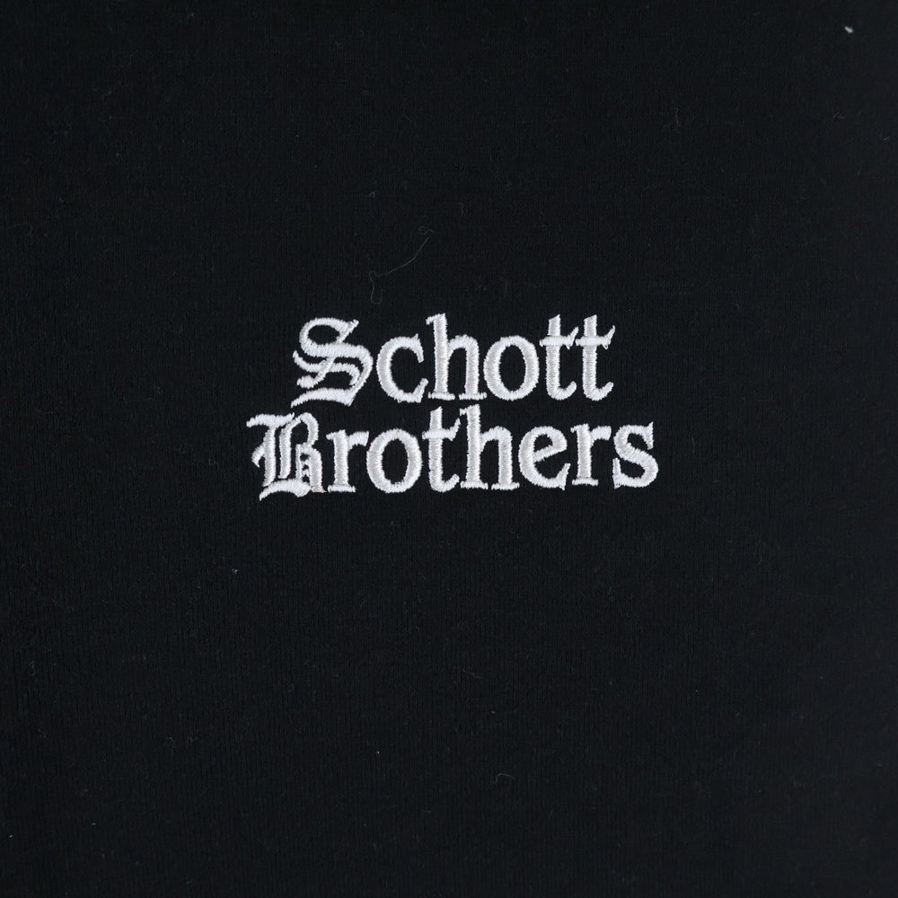 SCHOTT(ショット) B.S.SWEAT PANTS ブラックシープ スウェットパンツ ブラック 782ー5210016