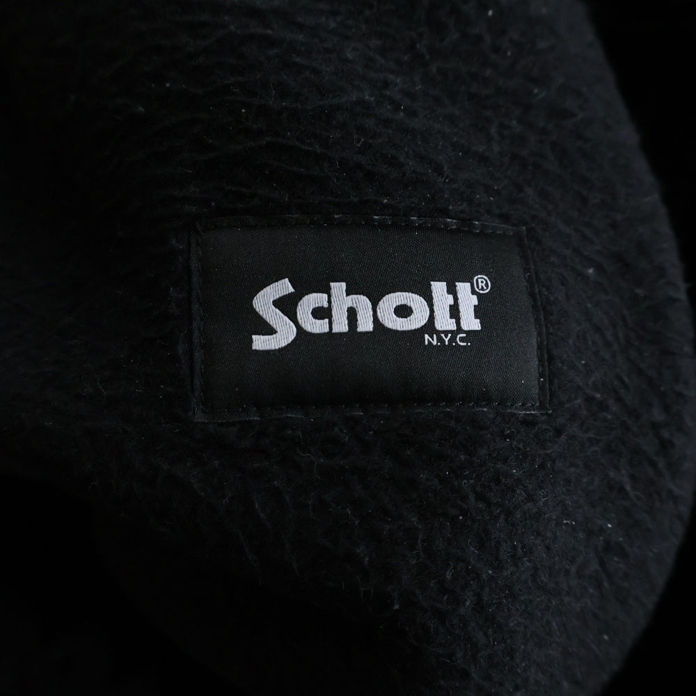 SCHOTT(ショット) B.S.SWEAT PANTS ブラックシープ スウェットパンツ ブラック 782ー5210016