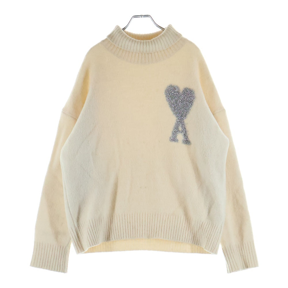 ami paris(アミパリス) PULL XMAS ADC ホリデー限定 ロゴデザインニット セーター SPUKS429