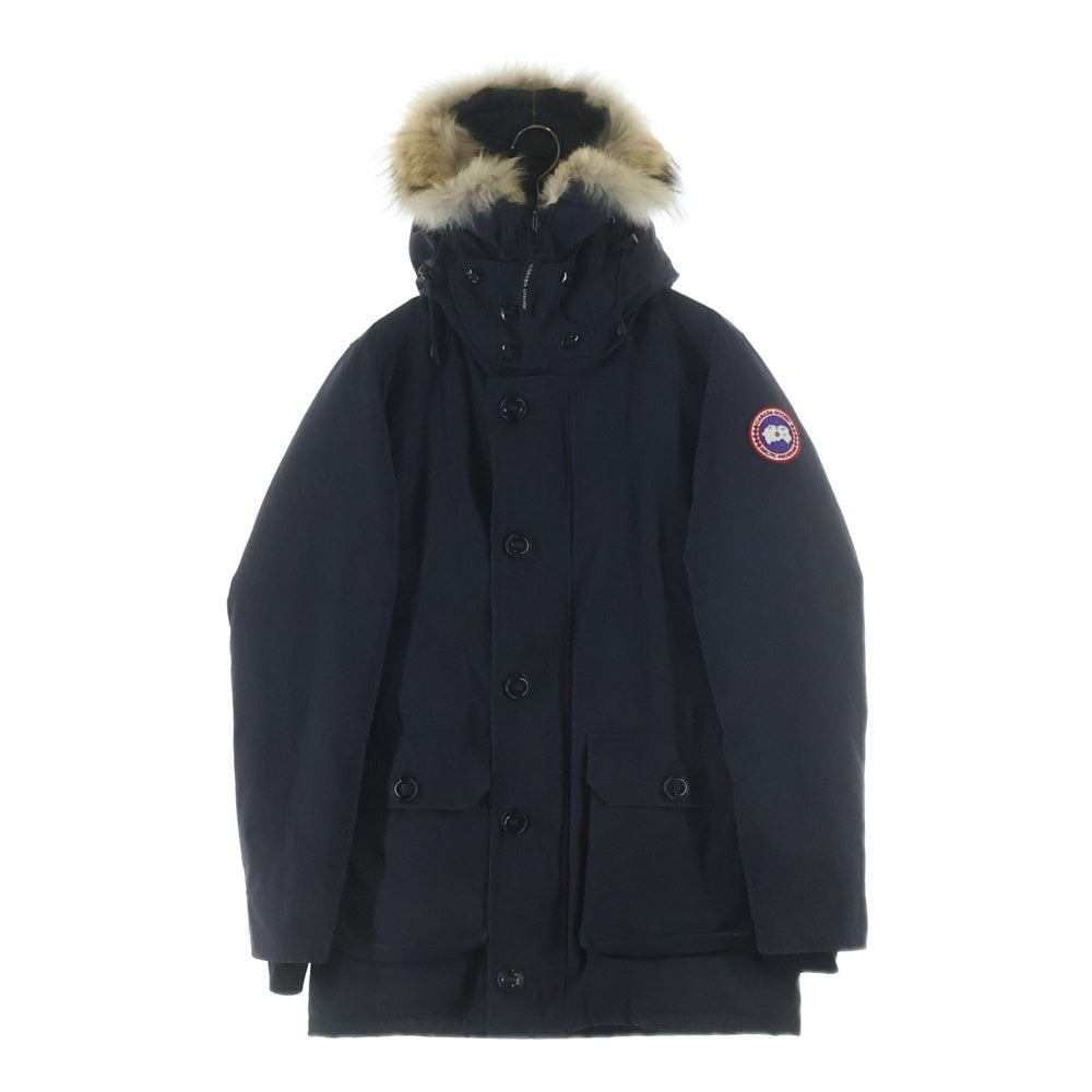 CANADA GOOSE(カナダグース) ファー付き ダウンジャケット 中綿ジャケット ネイビー 68F8490 レディース