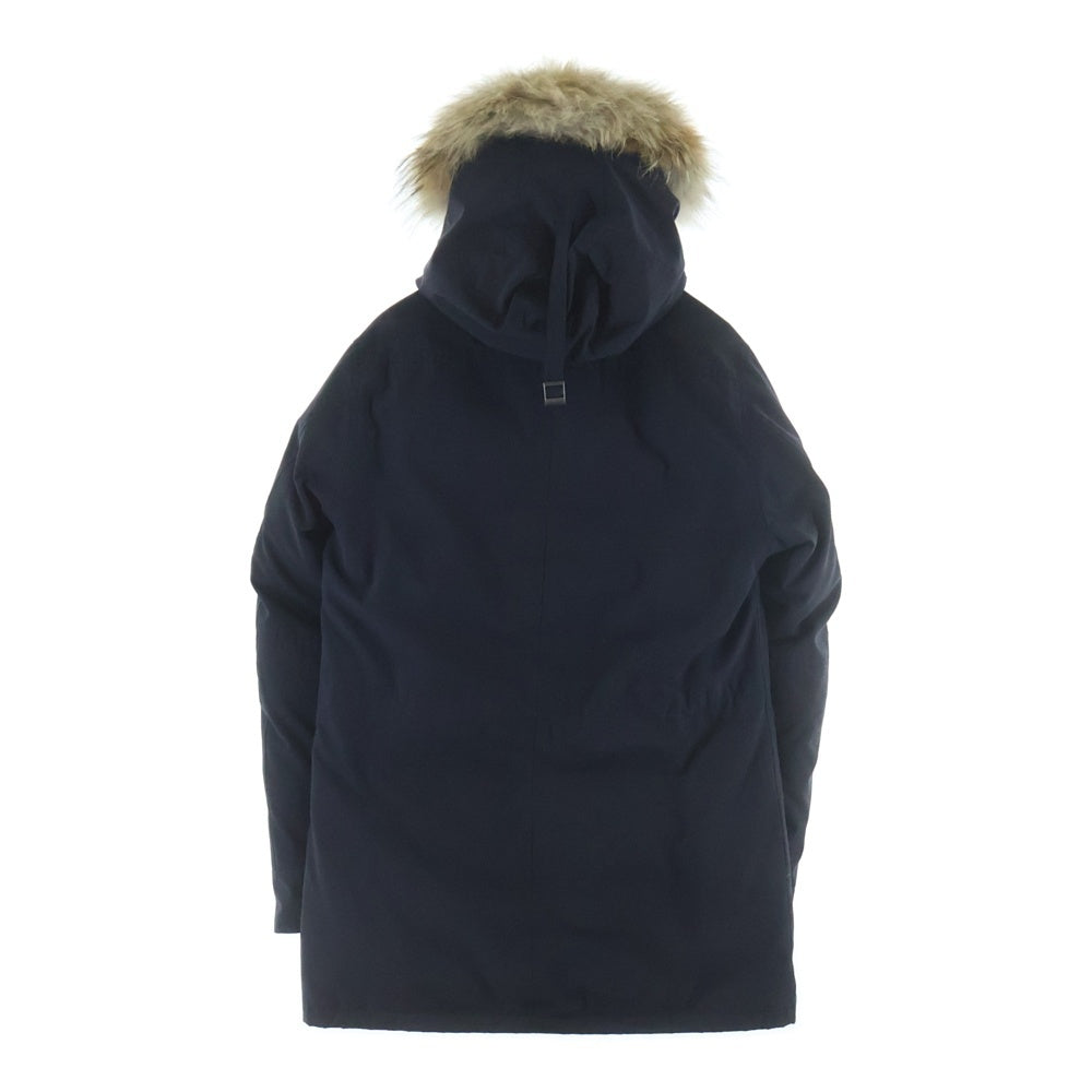 CANADA GOOSE(カナダグース) ファー付き ダウンジャケット 中綿ジャケット ネイビー 68F8490 レディース