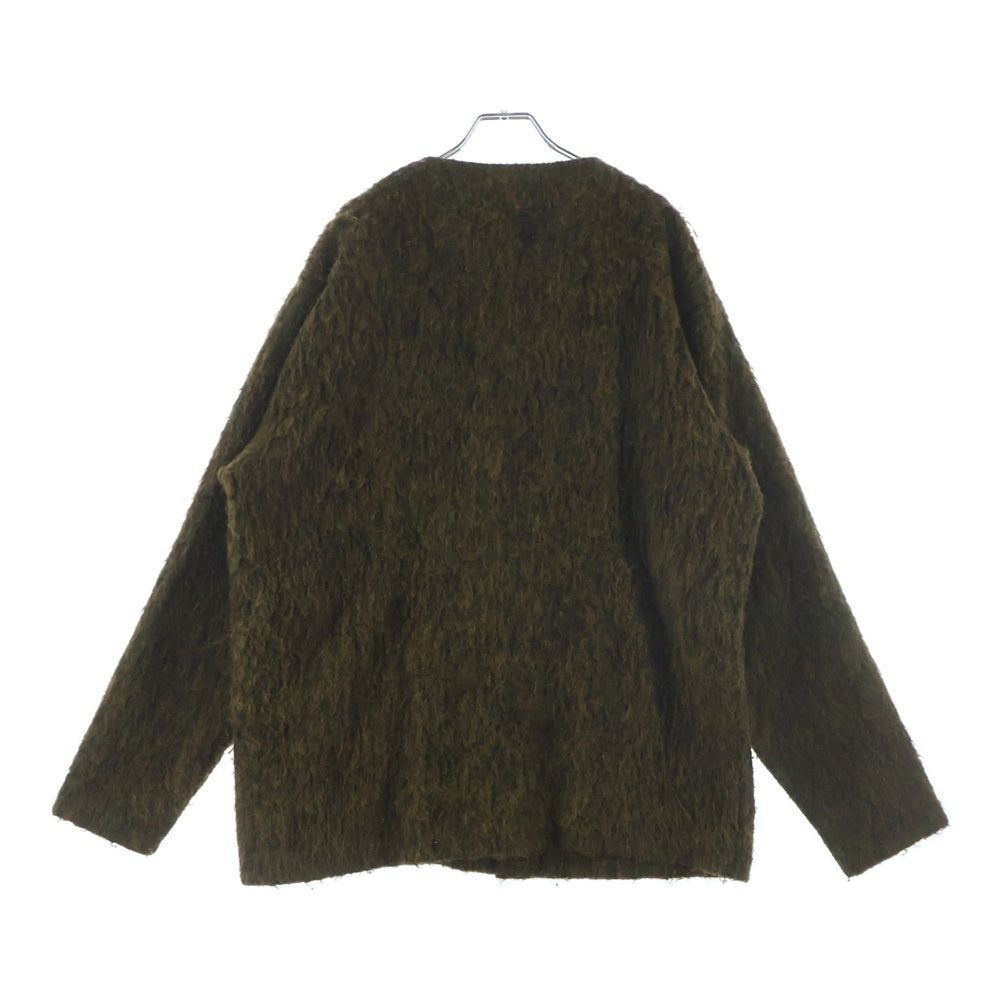 OUR LEGACY(アワーレガシー) 21AW CARDIGAN OLIVE MELANGE MOHAIR モヘヤニットカーディガン カーキ M4213CRM