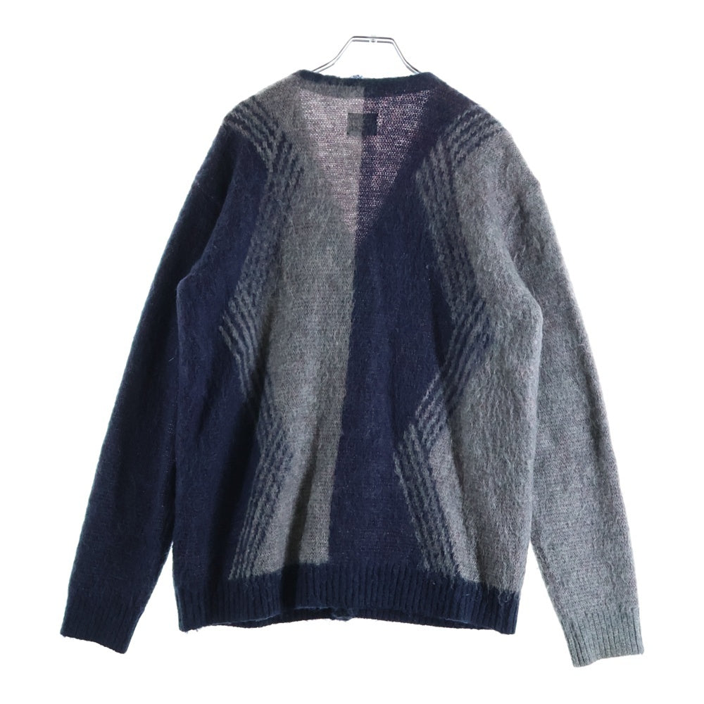 Needles(ニードルス) 22AW MOHIAR PAPILLON CARDIGAN モヘア パピヨン ニット カーディガン グレー LQ275