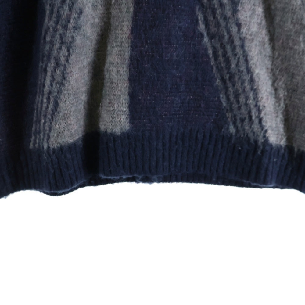 Needles(ニードルス) 22AW MOHIAR PAPILLON CARDIGAN モヘア パピヨン ニット カーディガン グレー LQ275