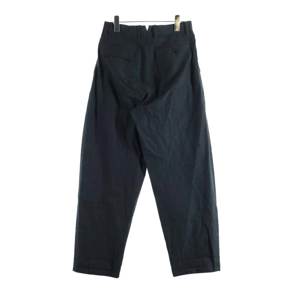 UNDERCOVER(アンダーカバー) Linen-ramie blend cotton pant リネンラミーブレンド コットンパンツ スラックスパンツ グレー UP1F4501