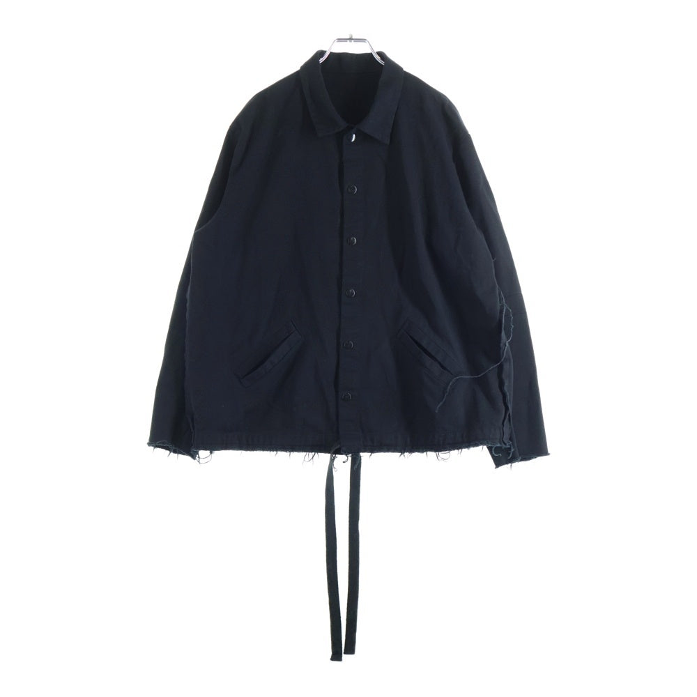 UNDERCOVER(アンダーカバー) 25AW ホツレコーチジャケット ブルゾン ブラック UC2E9212