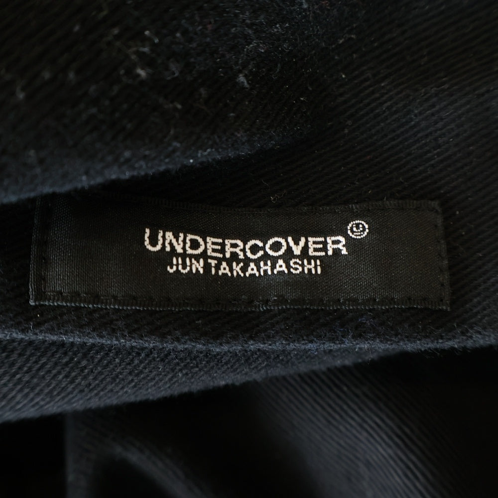 UNDERCOVER(アンダーカバー) 25AW ホツレコーチジャケット ブルゾン ブラック UC2E9212