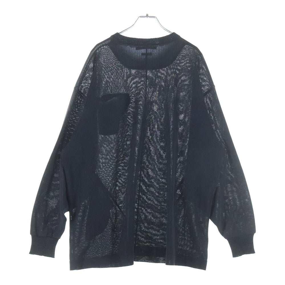 UNDERCOVER(アンダーカバー) the Shepherd 和紙混 ニットプルオーバーニット クルーネックニット グレー US1D4902