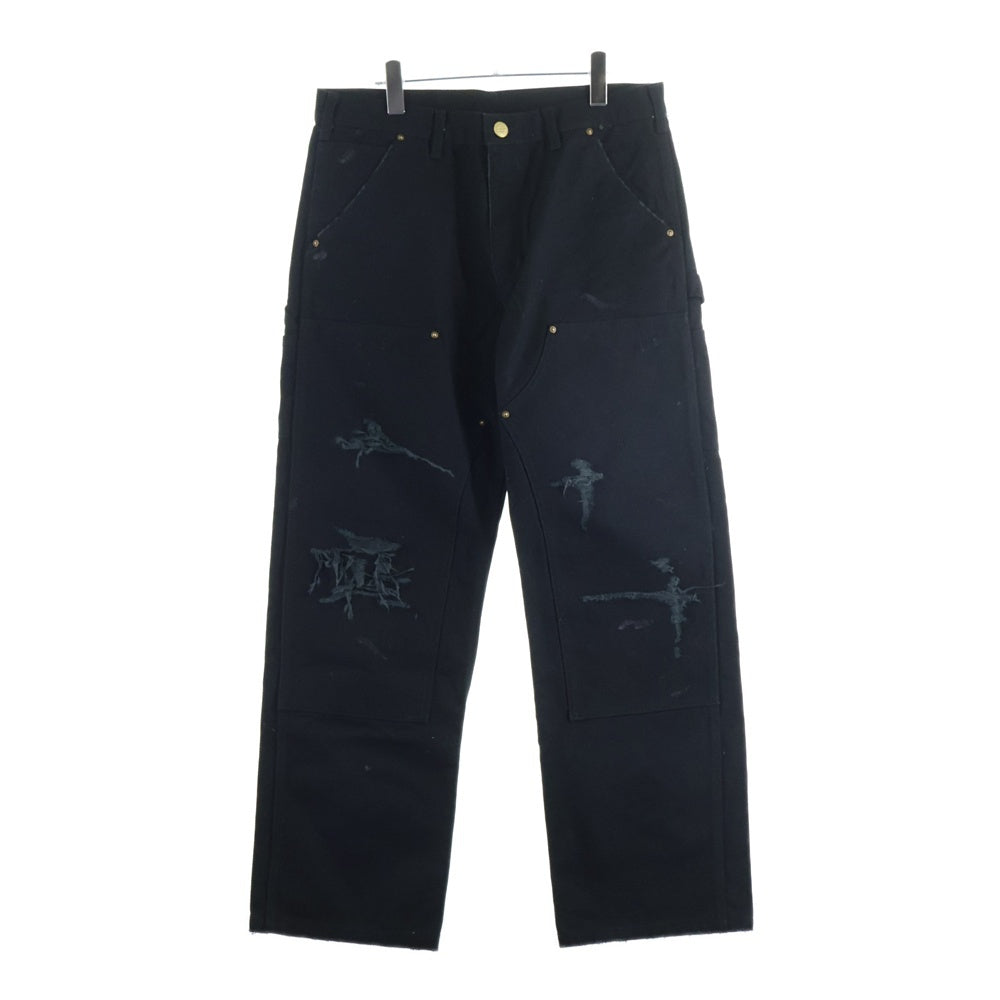 KAMIYA(カミヤ) Boro Painter Pants ペインターパンツ ブラック G11PT026