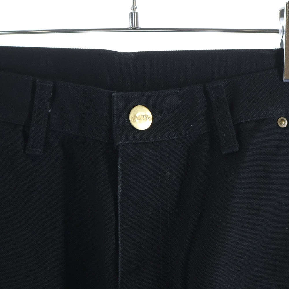 KAMIYA(カミヤ) Boro Painter Pants ペインターパンツ ブラック G11PT026
