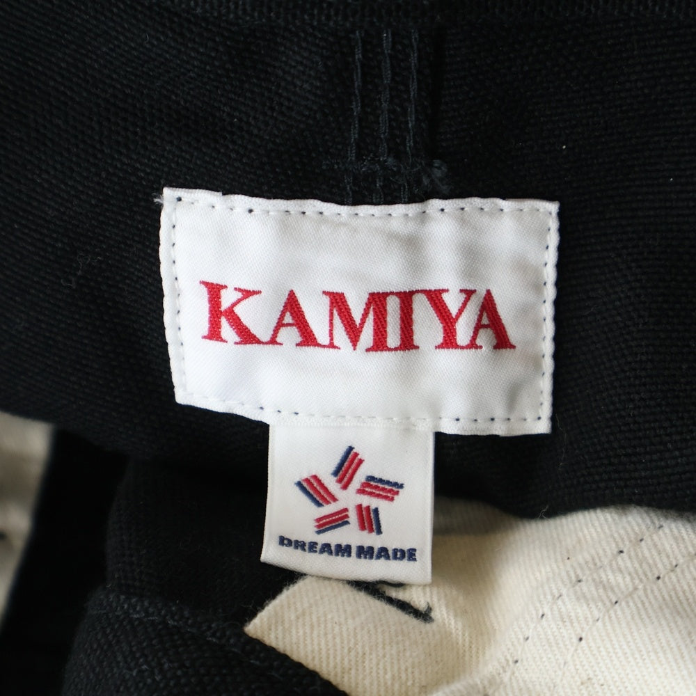 KAMIYA(カミヤ) Boro Painter Pants ペインターパンツ ブラック G11PT026