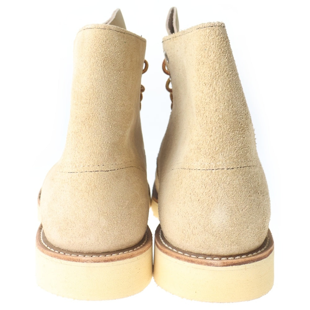 RED WING(レッド ウイング) 6-inch Classic Round 6インチ クラシックラウンド スウェード ブーツ ベージュ 08167