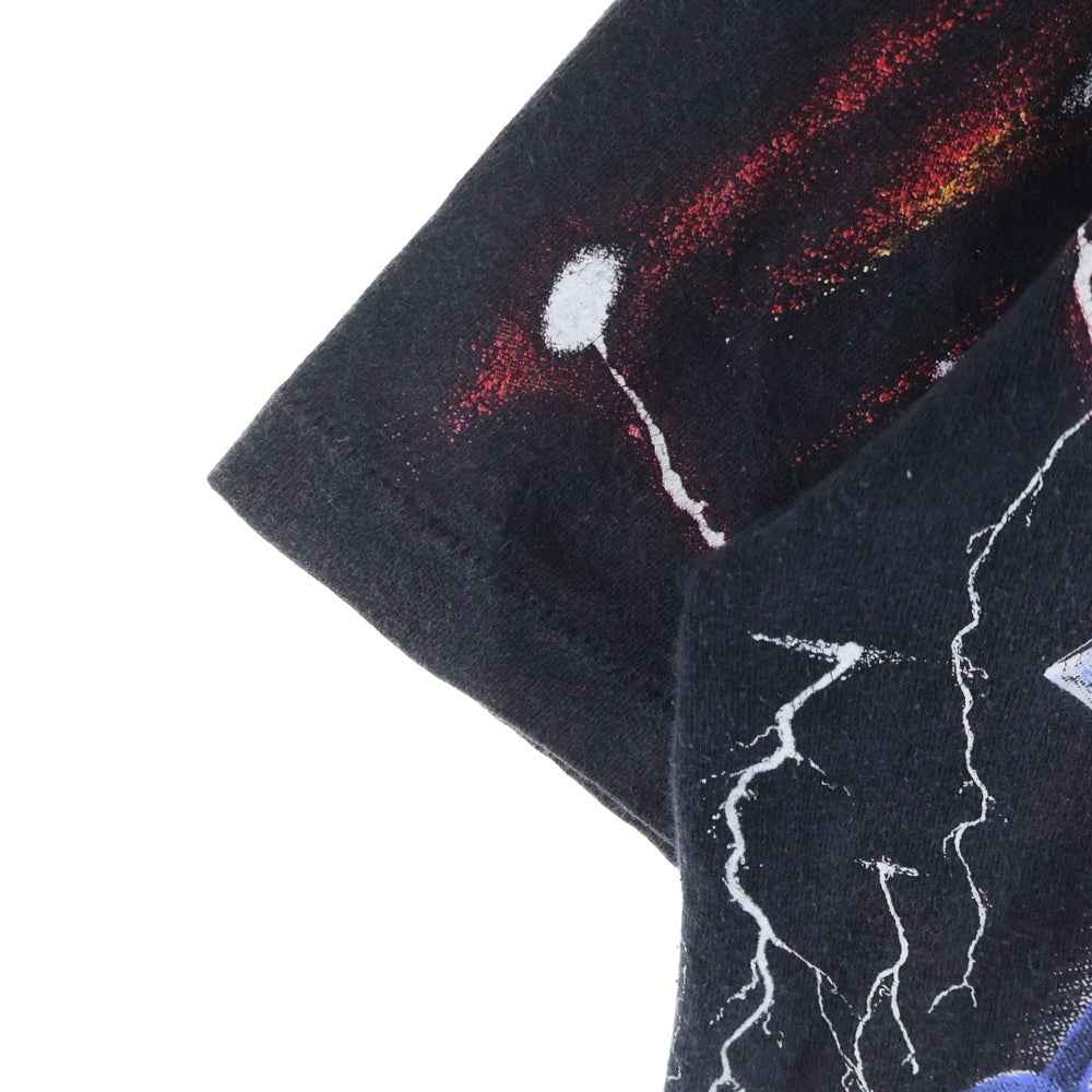 VINTAGE(ヴィンテージ) 90S METALLICA メタリカ AND JUSTICE FOR ALL 大判プリント バンドTシャツ 半袖Tシャツ カットソー ブラック
