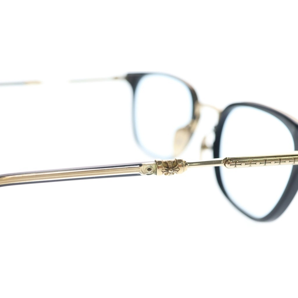 CHROME HEARTS(クロムハーツ) TYCOXAGAIN コンビネーションフレーム サングラス メガネ ブラック/ゴールド