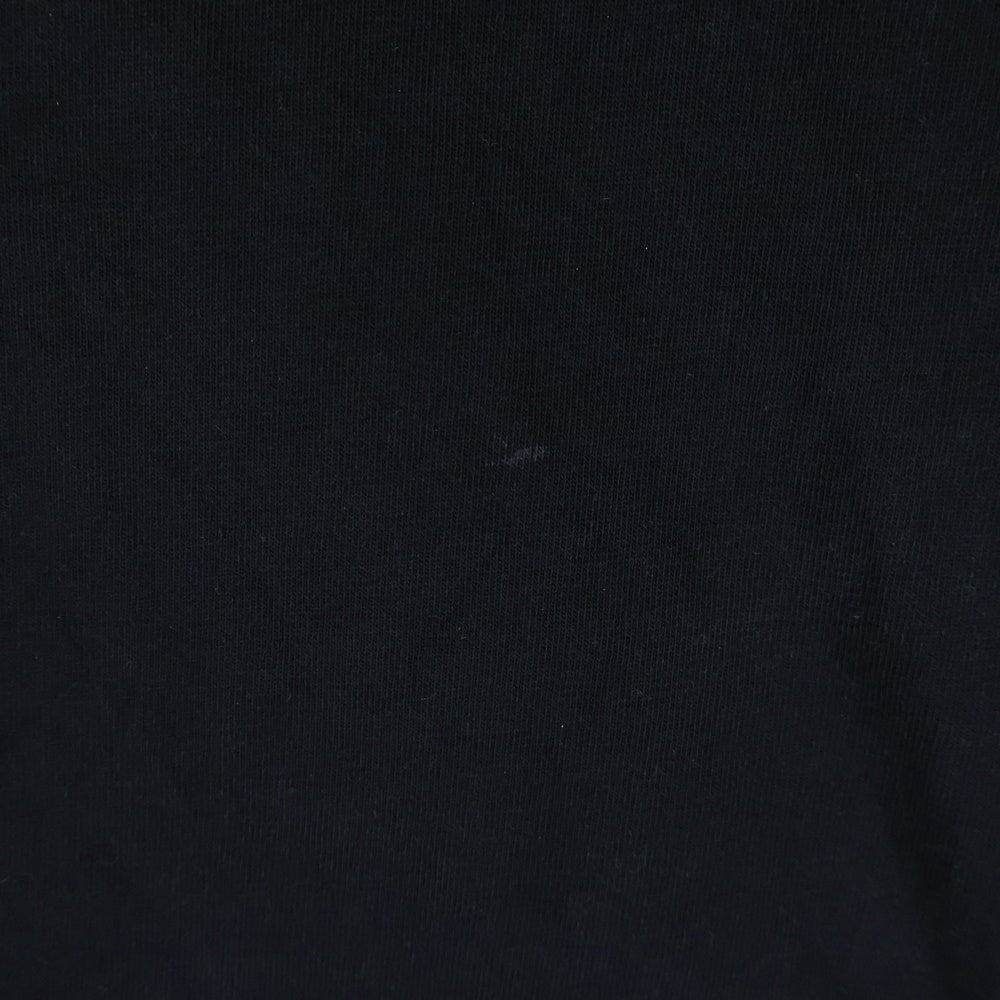 BALENCIAGA(バレンシアガ) 24SS ユーズド加工フレイムロゴオーバーサイズTシャツ カットソー ブラック 787349 TQVW7