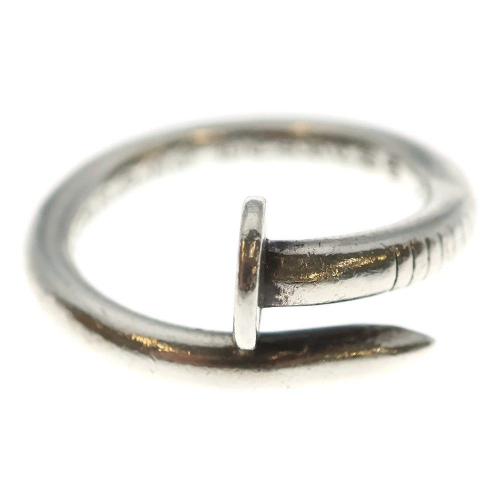 CHROME HEARTS(クロムハーツ) NAIL FLAT ネイル フラット リング シルバー BCA350