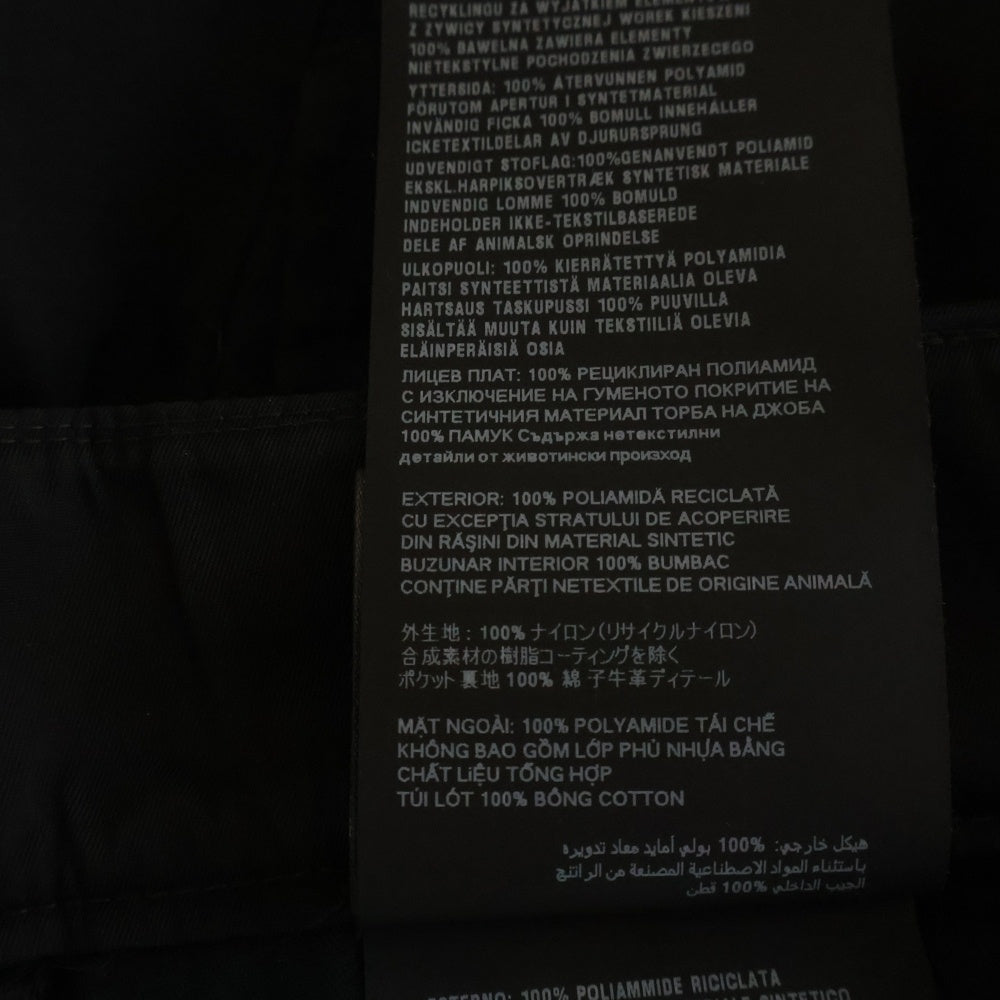 PRADA(プラダ) RE-NYLON BERMUDASHORTS PANT リナイロン バミューダショーツ パンツ ブラック SPG32 S182 IWQ8