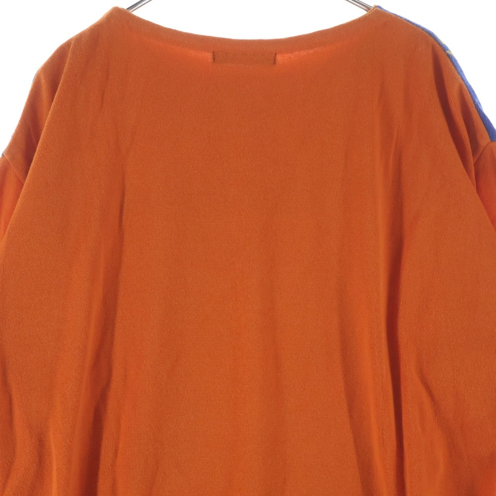 HYSTERIC GLAMOUR(ヒステリックグラマー) M&T フロントデザインニット セーター オレンジ 01193NO03