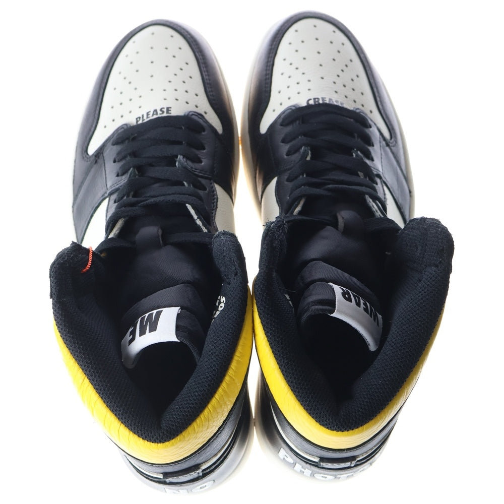 NIKE(ナイキ) AIR JORDAN 1 RETRO HIGH VARSITY MAIZE エアジョーダン1 ノットフォーリセール ハイカットスニーカー イエロー/ホワイト US11/29cm 861428-107