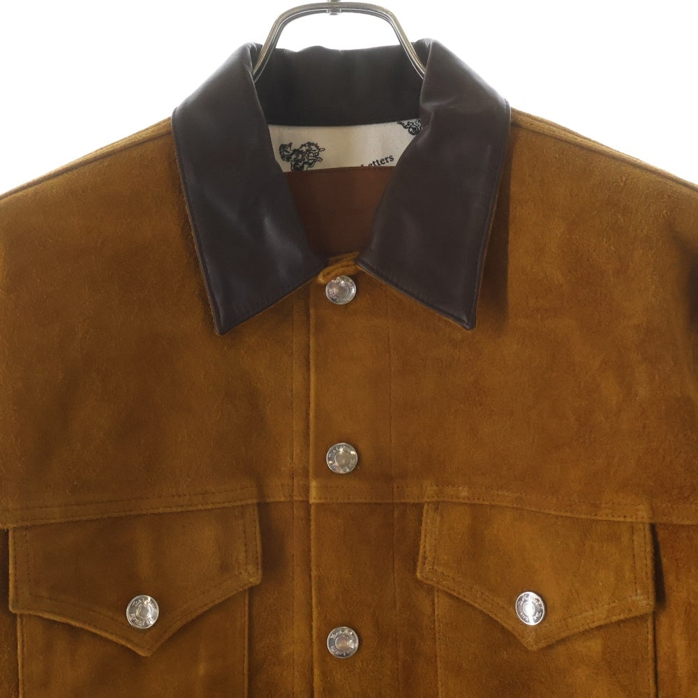 TRUCKER The Letters トラッカージャケット HORSE SUEDE 木村拓哉