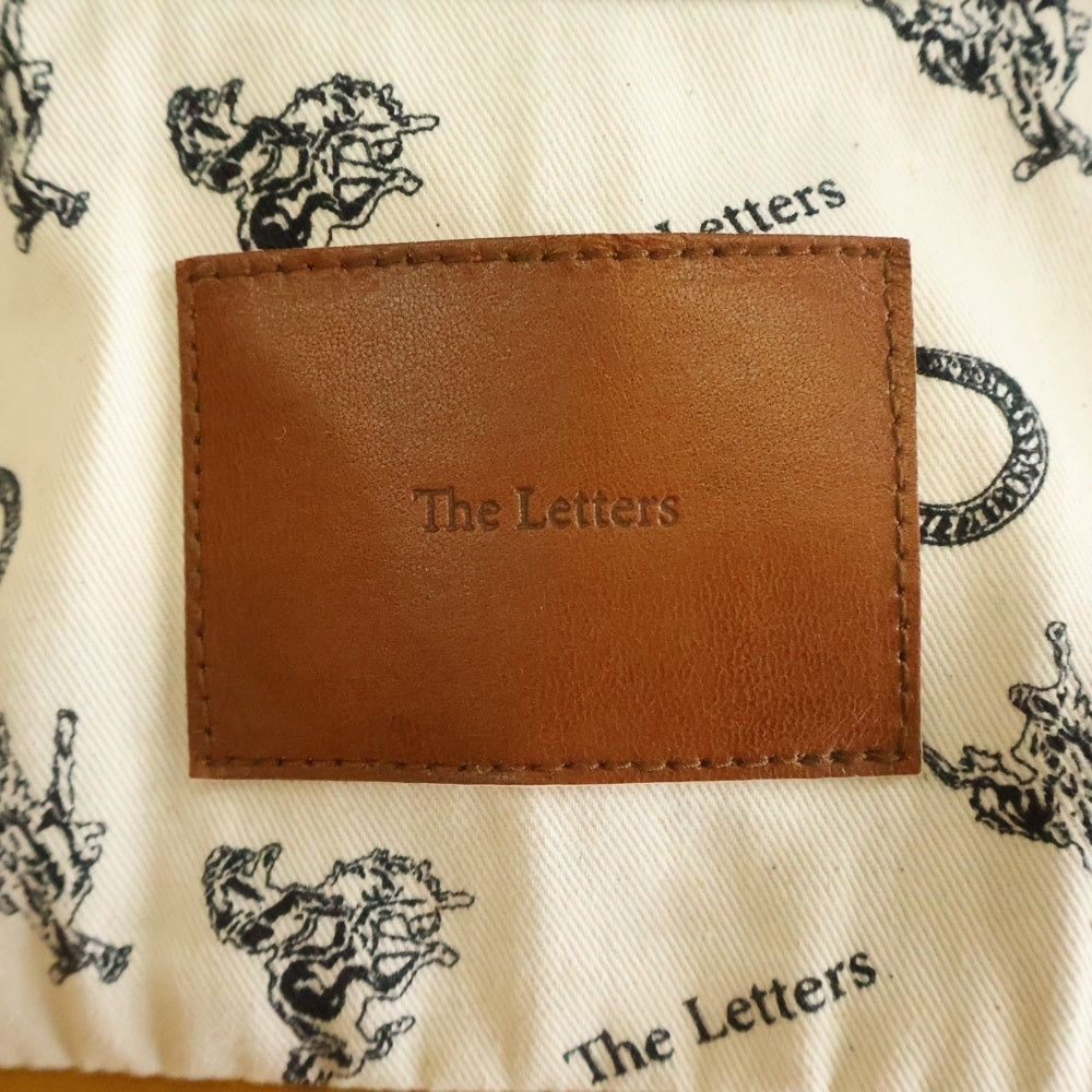 The Letters(ザレターズ) 25SS TRUCKER JACKET HORSE SUEDE トラッカージャケット ホーススエード ブラウン LSBE-LJ0002