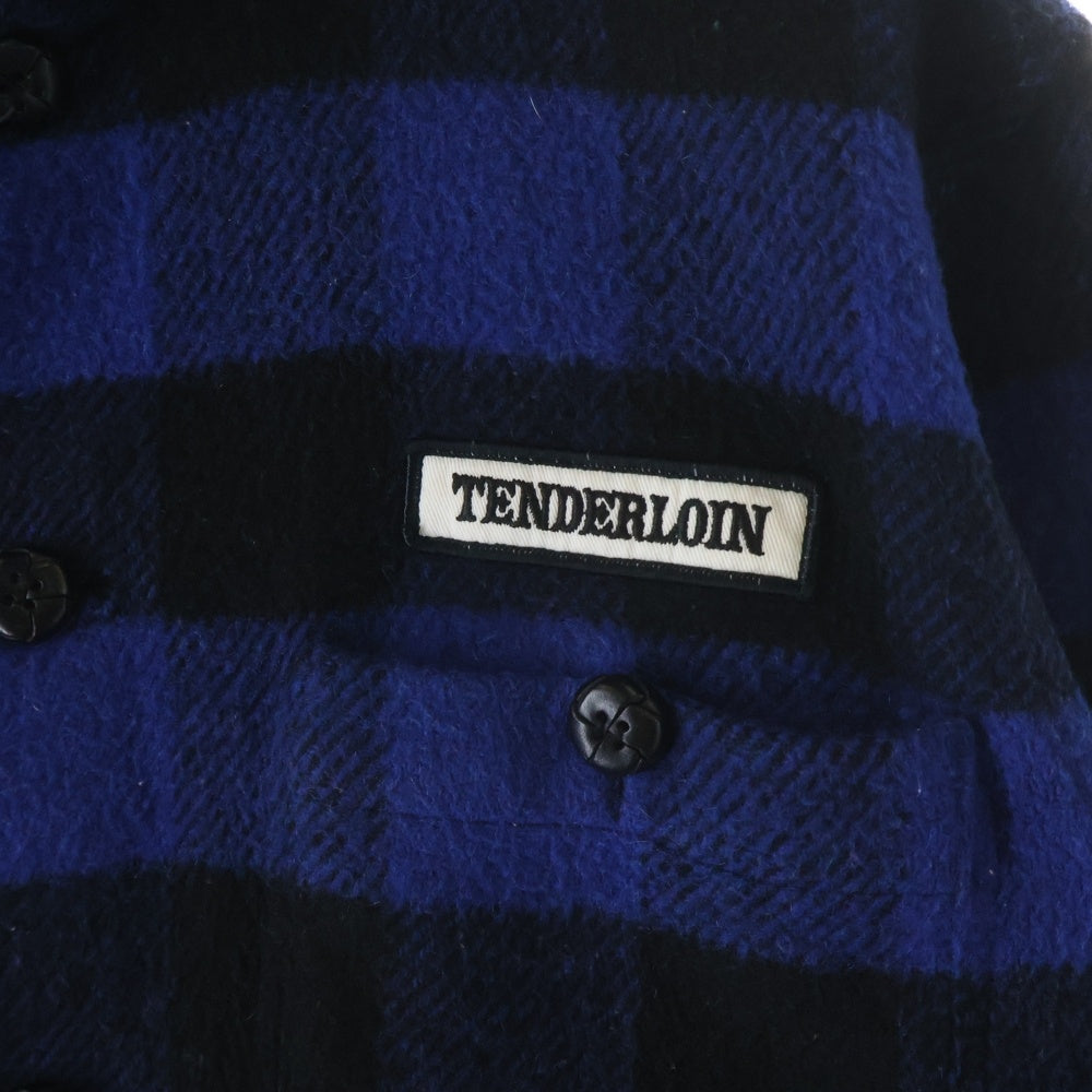 TENDERLOIN(テンダーロイン) T-BUFFALO JKT バッファロー チェック ジャケット ブルー