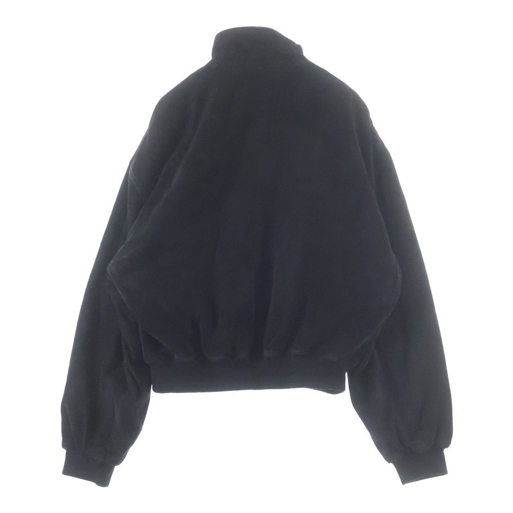 BALENCIAGA(バレンシアガ) 25AW Vintagelook スエードレザー ブルゾン ブラック 850014 TTS08