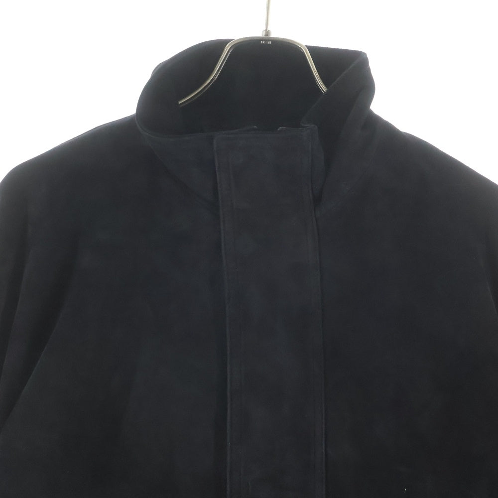BALENCIAGA(バレンシアガ) 25AW Vintagelook スエードレザー ブルゾン ブラック 850014 TTS08